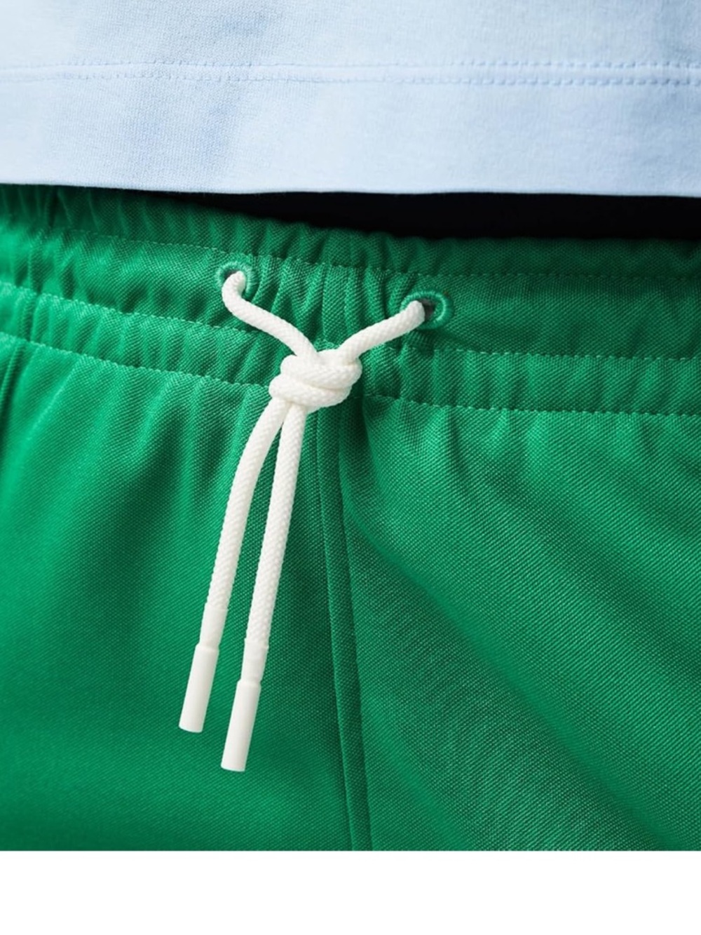Lacoste Green Track Pants with Navy Side Stripe - Picture 2 of 4